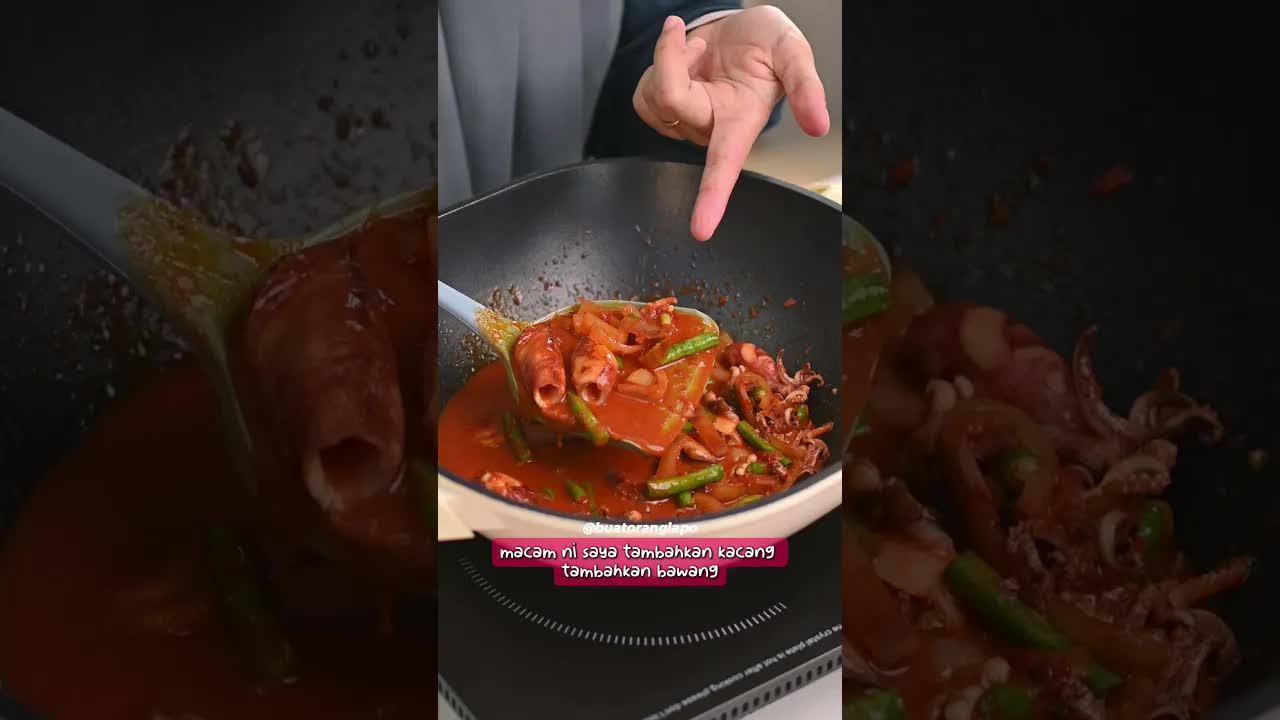 Cara Masak Sambal Sotong Cepat 5 Minit