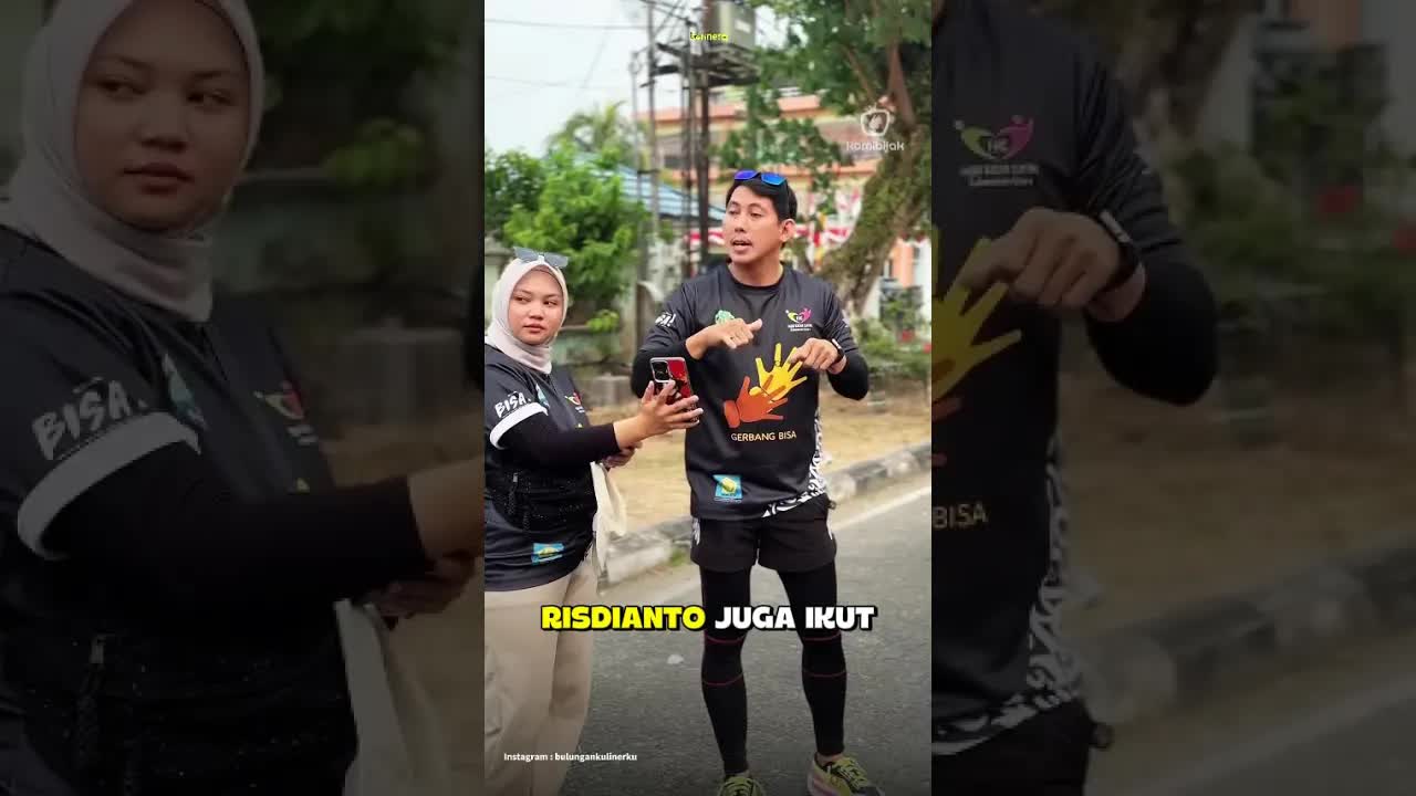 Gowes Bersama Teman Tuli di Tanjung Selor