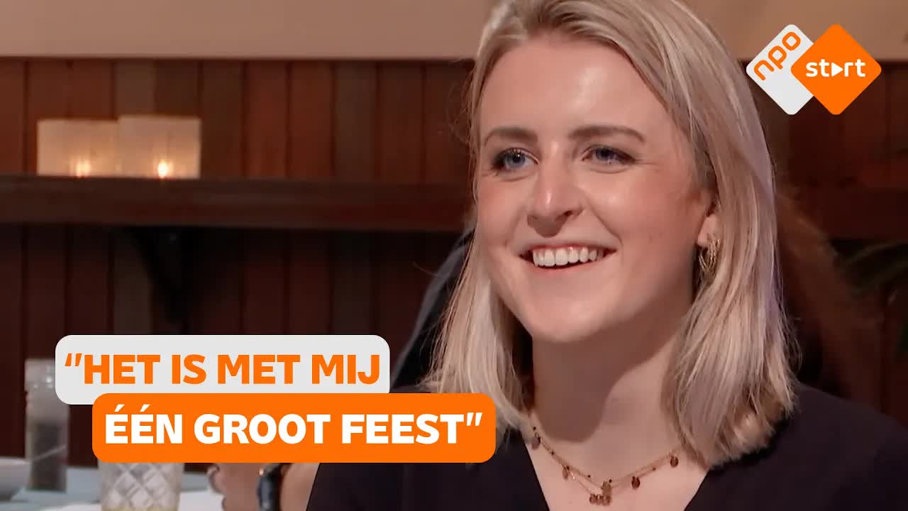 Jonna zoekt liefde op First Dates