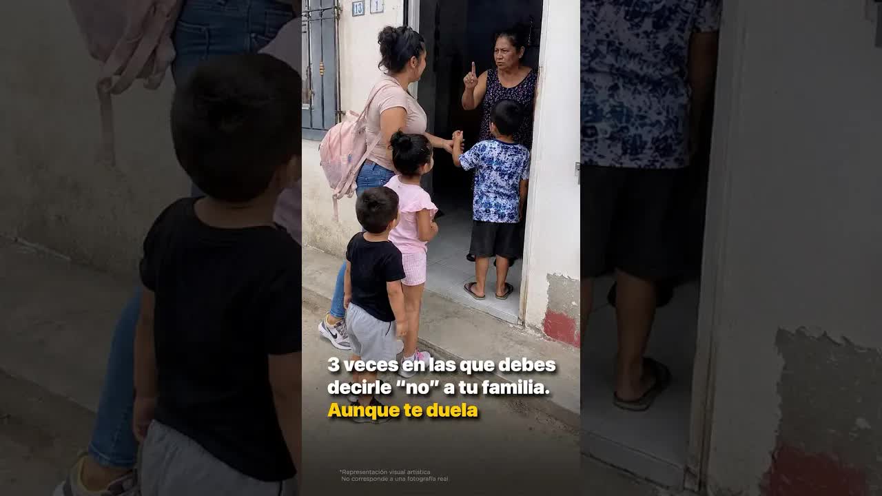 Tres momentos para decir no a tu familia