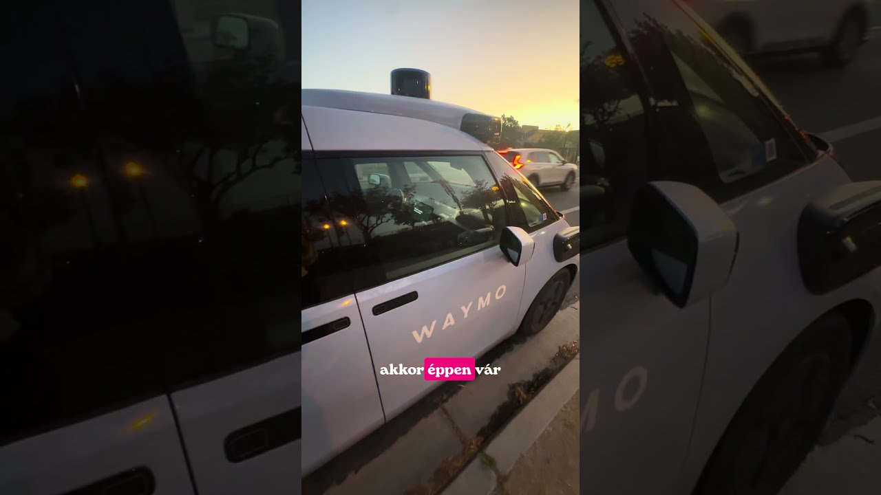 Waymo robotaxi kipróbálása San Diegóban