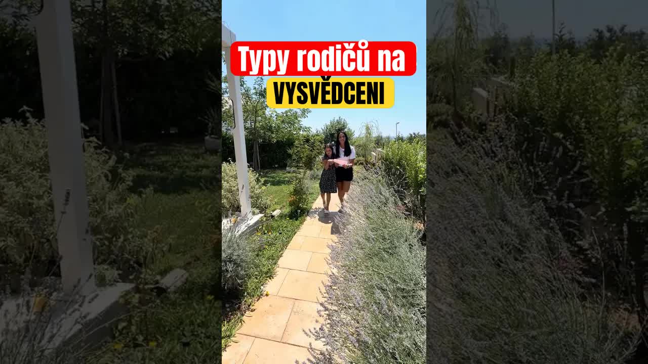 Reakce rodičů na vysvědčení