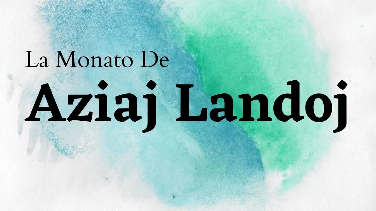 Monato de Aziaj Landoj kaj Konkursanonco