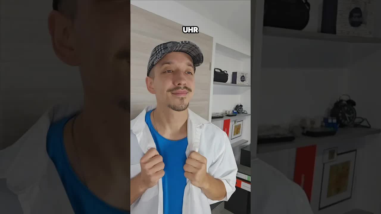 Eine magische Uhr, die bei Schimpfwörtern tickt