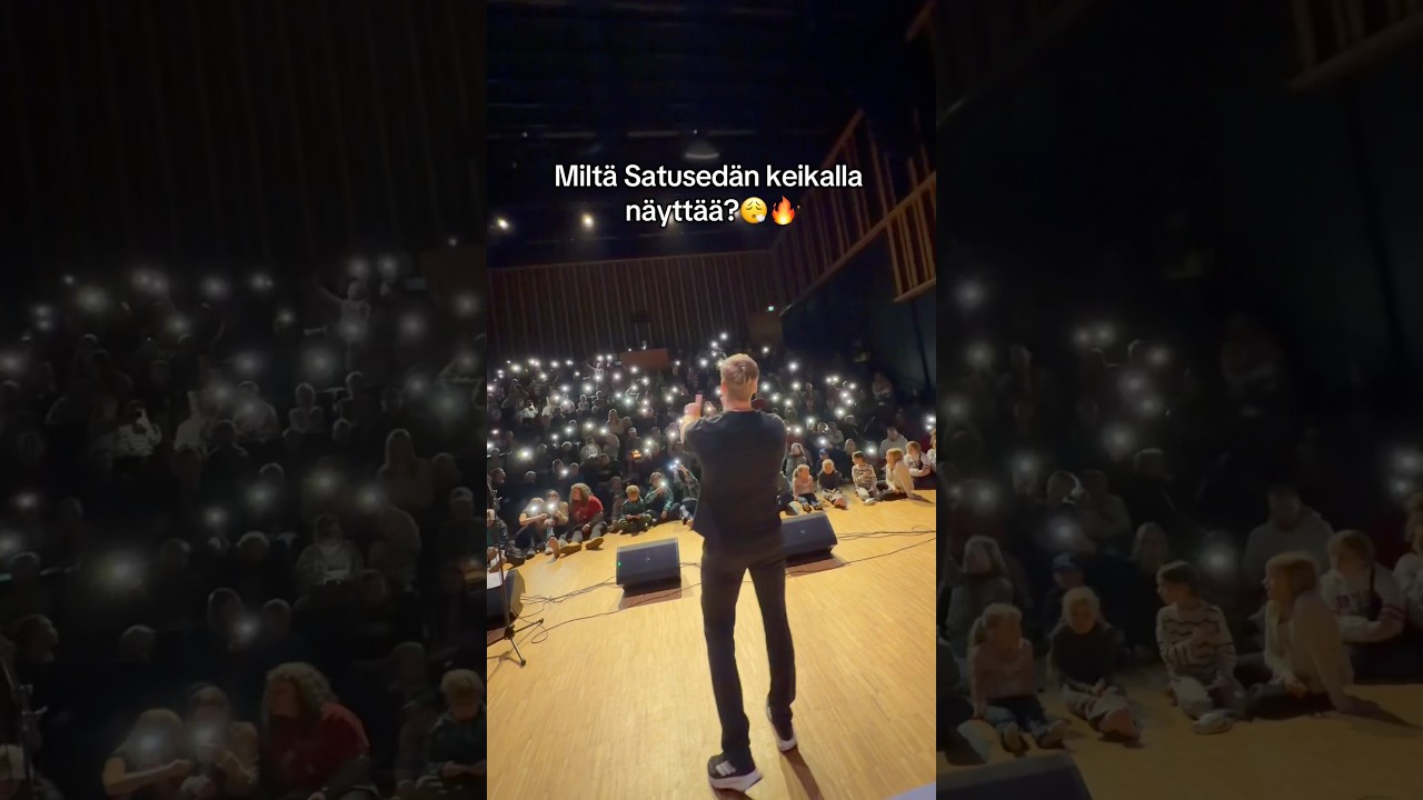 Miltä Satusedän keikalla näyttää?