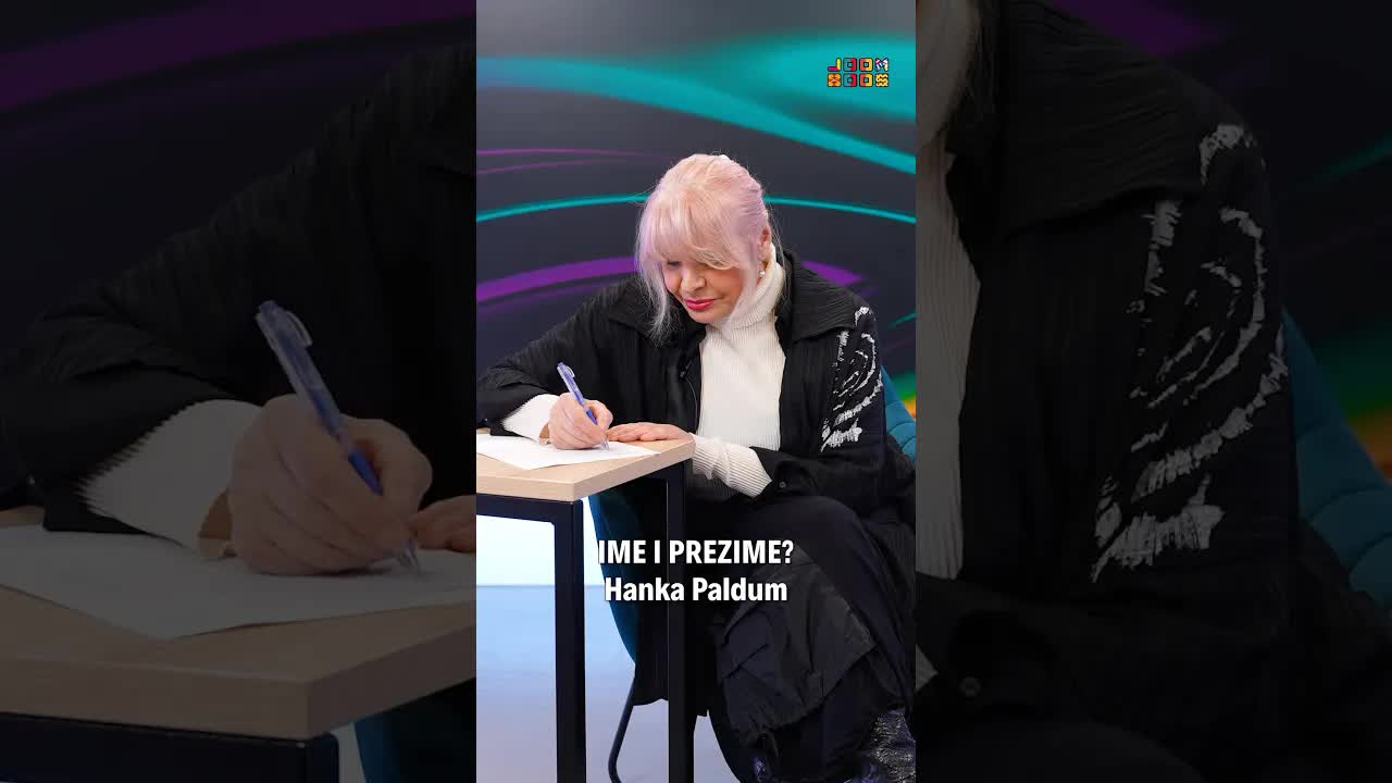 Hanka Paldum ispunjava zabavni formular o sebi