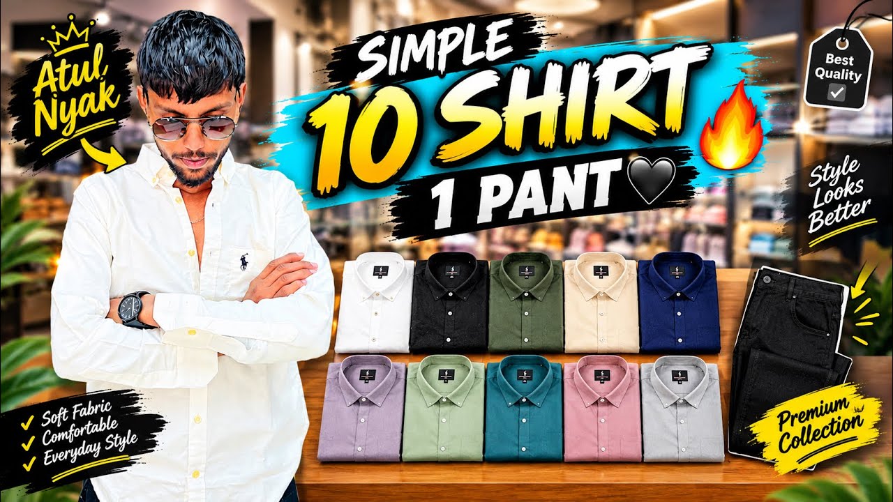Black Pant ke Saath 10 Shirt Colors Outfit Ideas