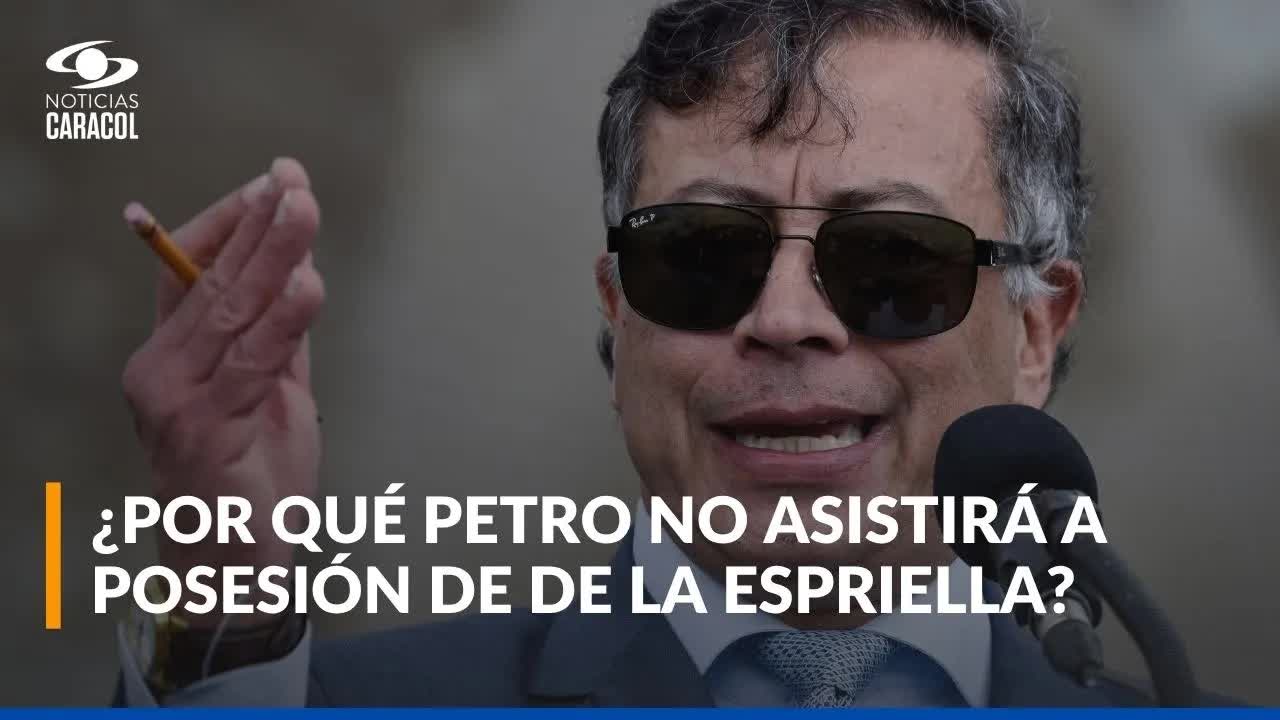 Petro no asistirá a la posesión; De la Espriella en guarnición militar