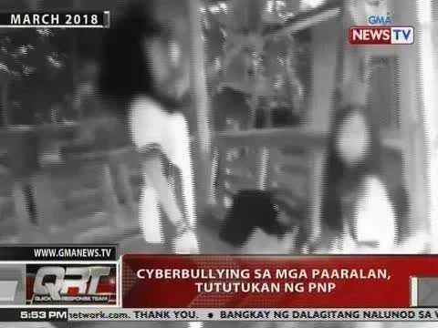 PNP tututok sa cyberbullying sa mga paaralan