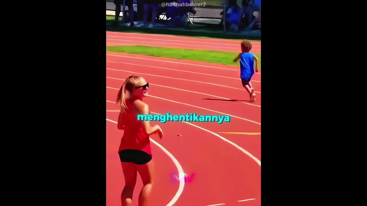 Anak Ini Menang Lomba Tapi Masih Berlari