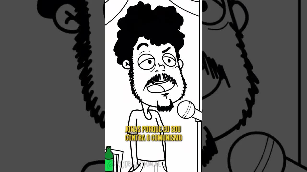 Stand-up sobre comunismo e mérito com Jonas
