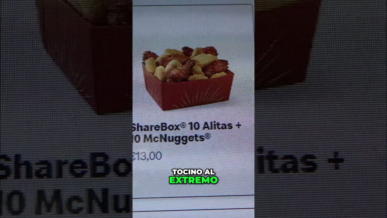 Descubriendo el menú único de McDonald's en España