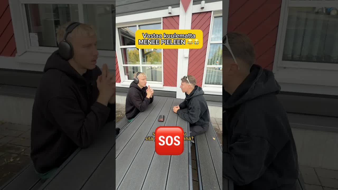Haasteen aloitus: Musat päälle