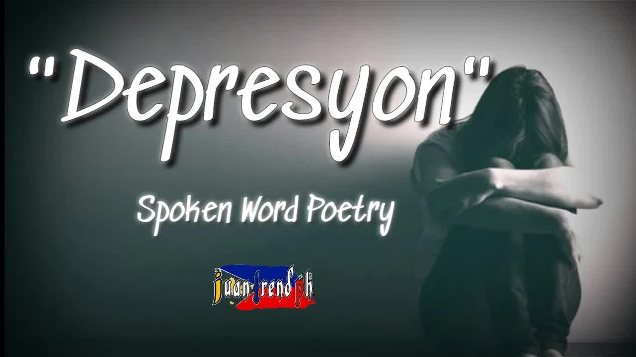 Spoken word poetry tungkol sa depresyon at pagbangon