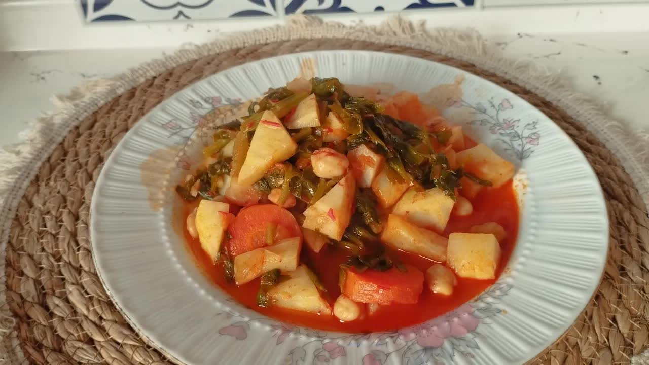 Ege Usulü Kereviz Yemeği Tarifi