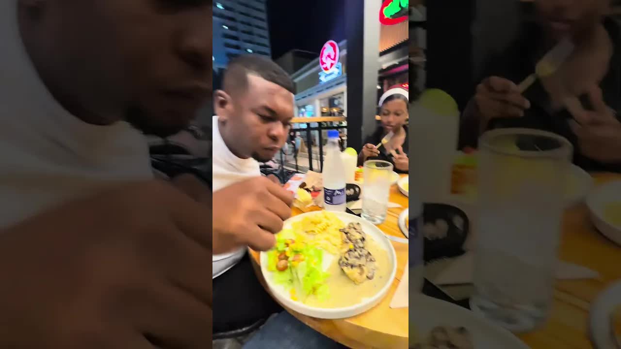 El papá que se comió toda la comida