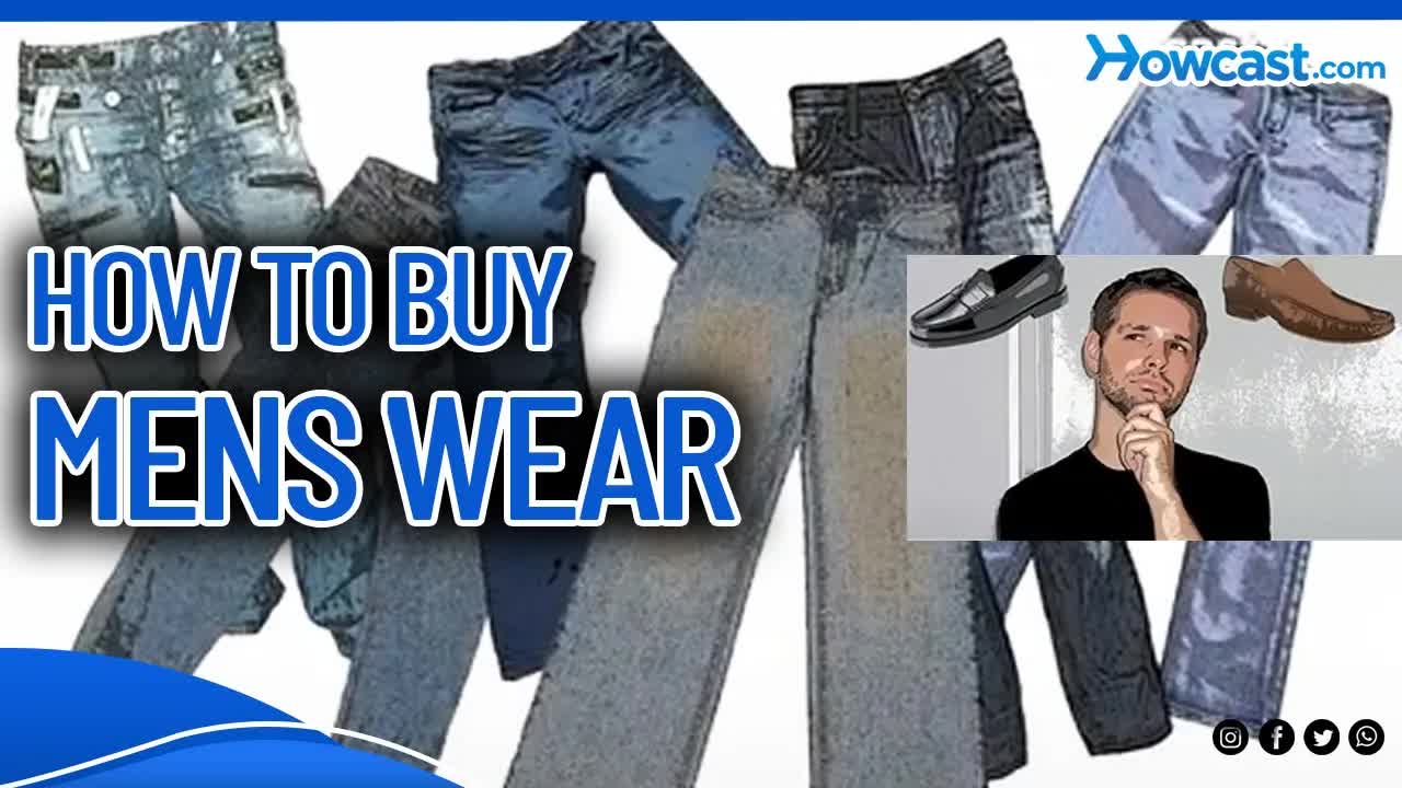 Cách mua quần áo nam cho người mới