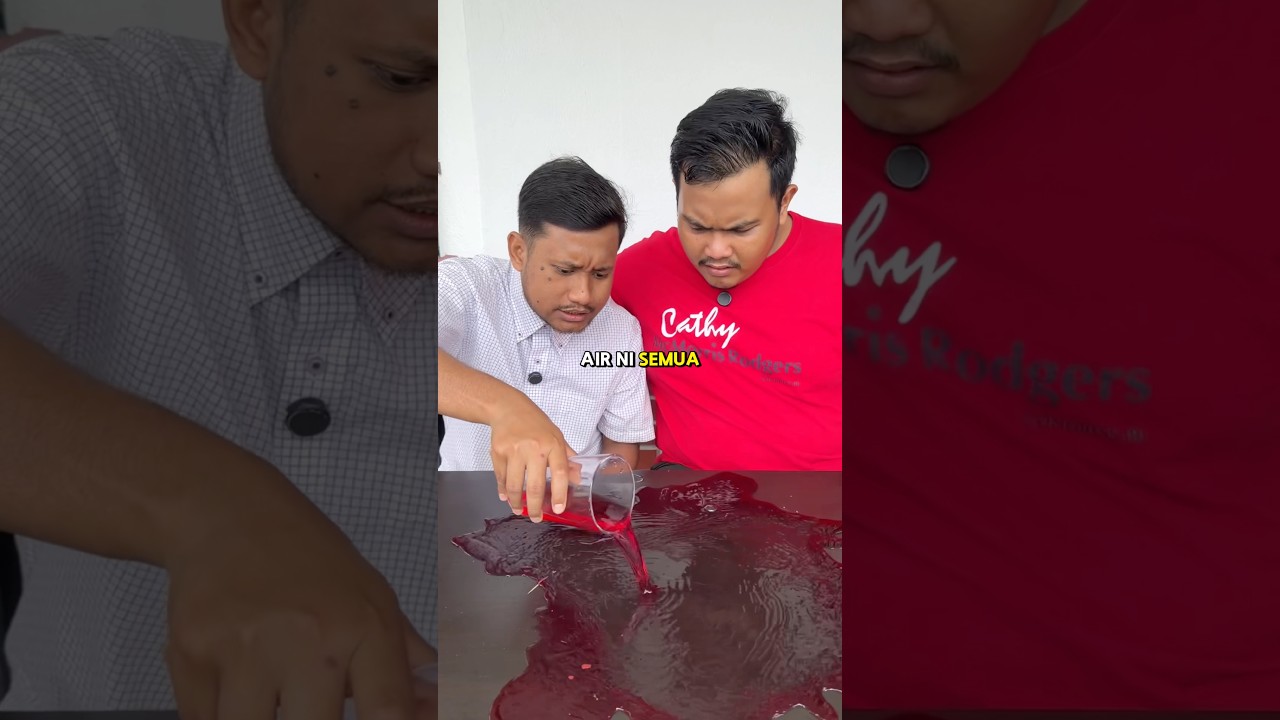 Ayah Cuba Terbalikkan Cawan Berair