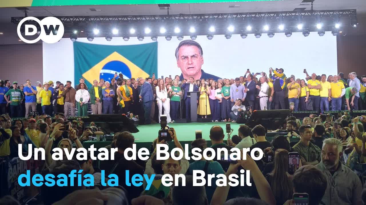Bolsonaro usa IA para hablar en campaña pese a su prohibición