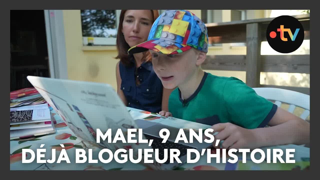 Mael, 9 ans, crée des podcasts sur l'histoire