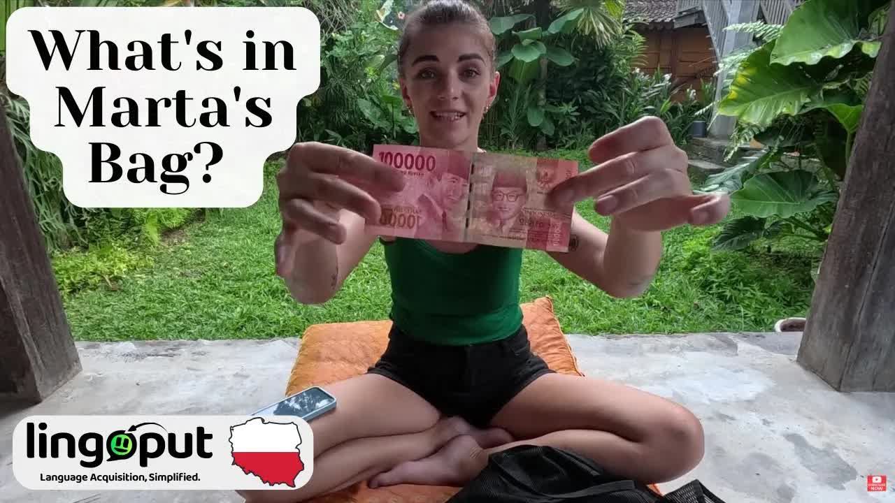 Co jest w mojej torbie? - Co mam przy sobie?