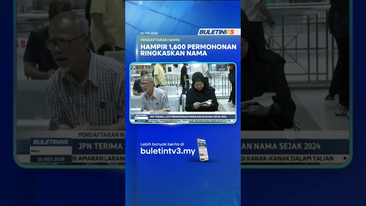 Permohonan Ringkaskan Nama Anak Meningkat