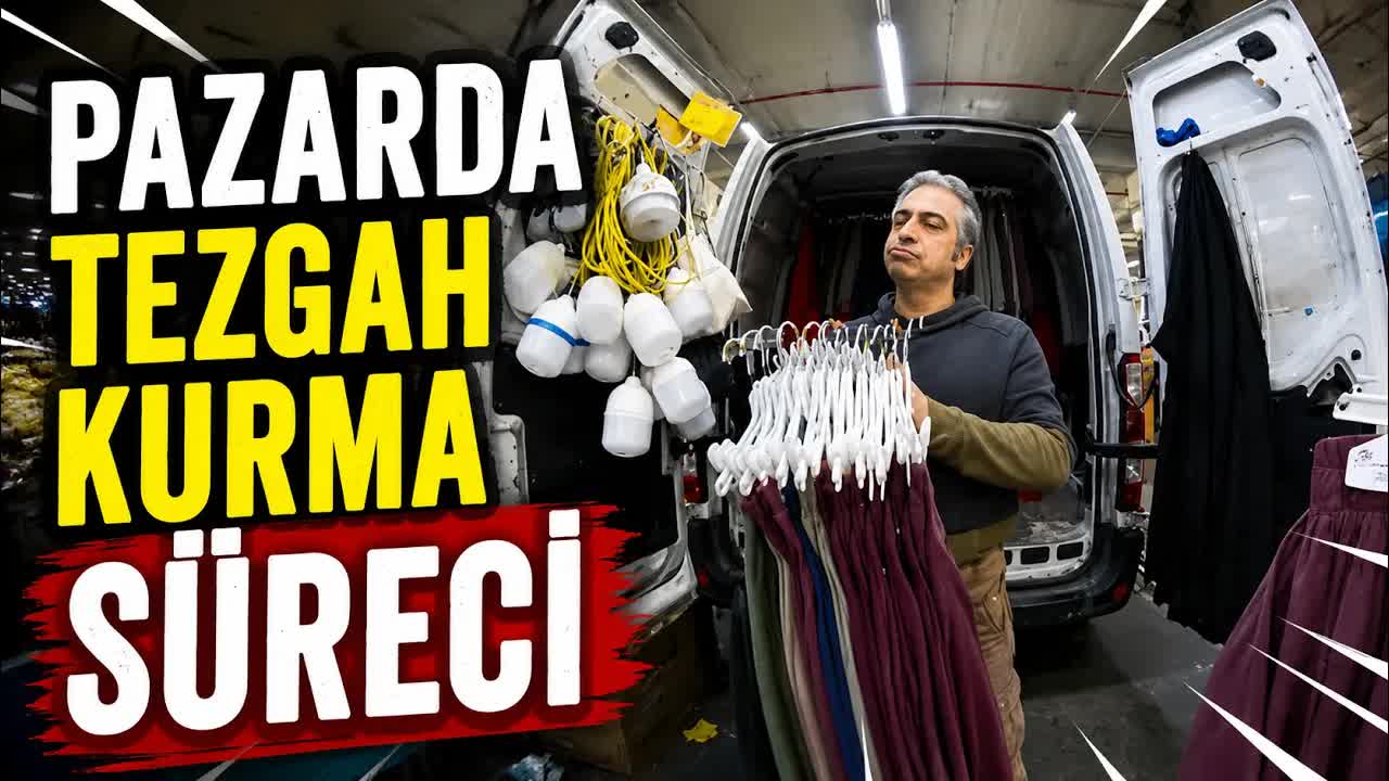 Pazartürk Pazarında Bir Gün: Tezgah ve Satış