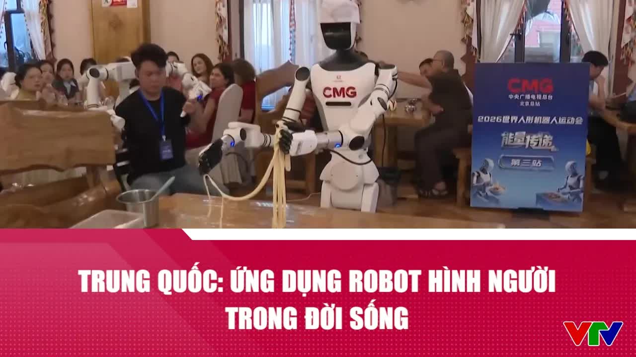 Ứng dụng robot hình người tại Trung Quốc