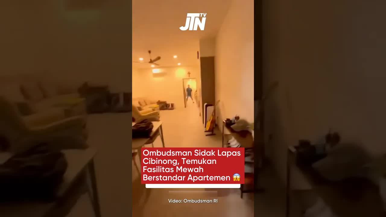 Ombudsman Temukan Fasilitas Mewah di Lapas Cibinong