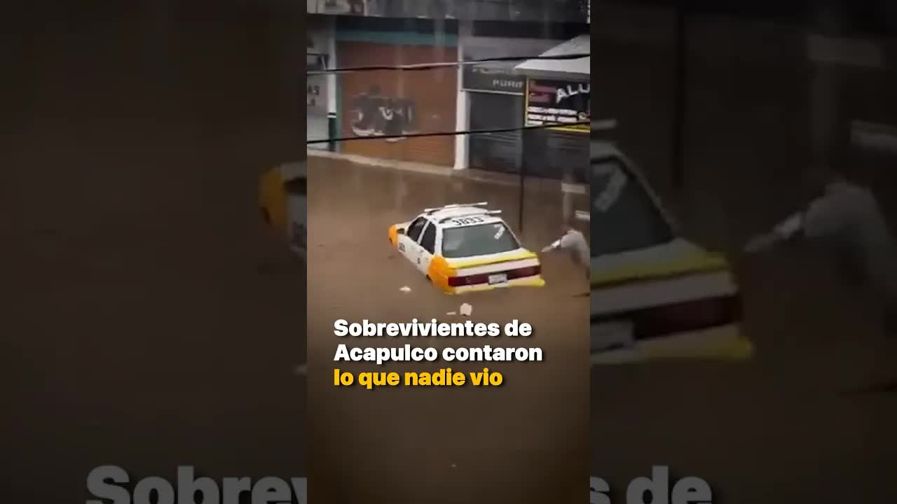 Sobrevivientes de Acapulco comparten sus historias