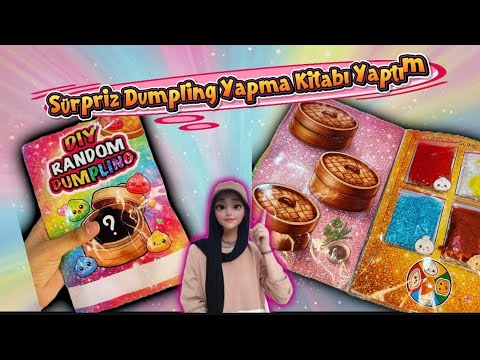 Sürpriz Dumpling Kitap Yapımı ve Mant Tarifi