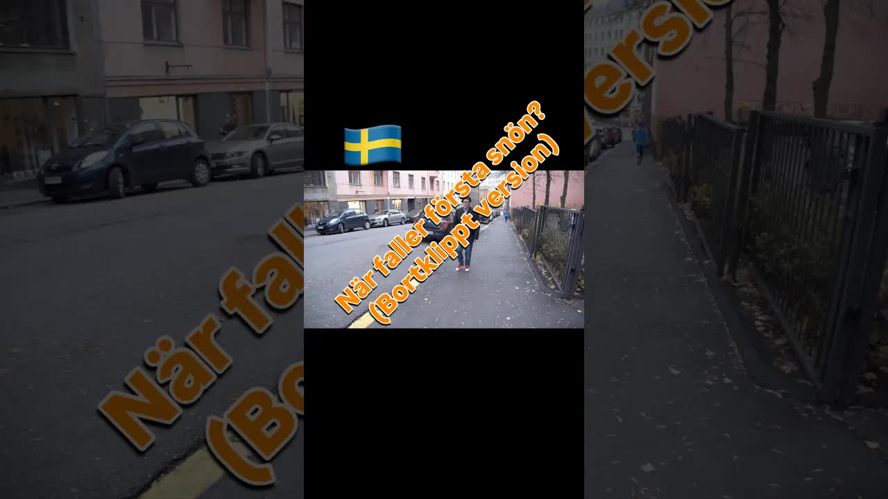 När faller den första snön?