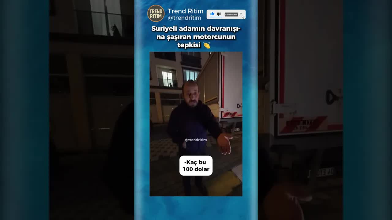 Suriyeli Adamın Dürüstlüğü ve Bulunan Para