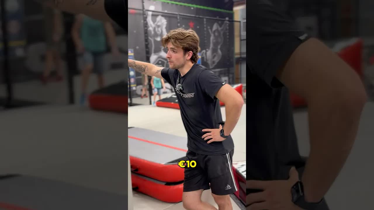 Ik woon in een trampolinepark
