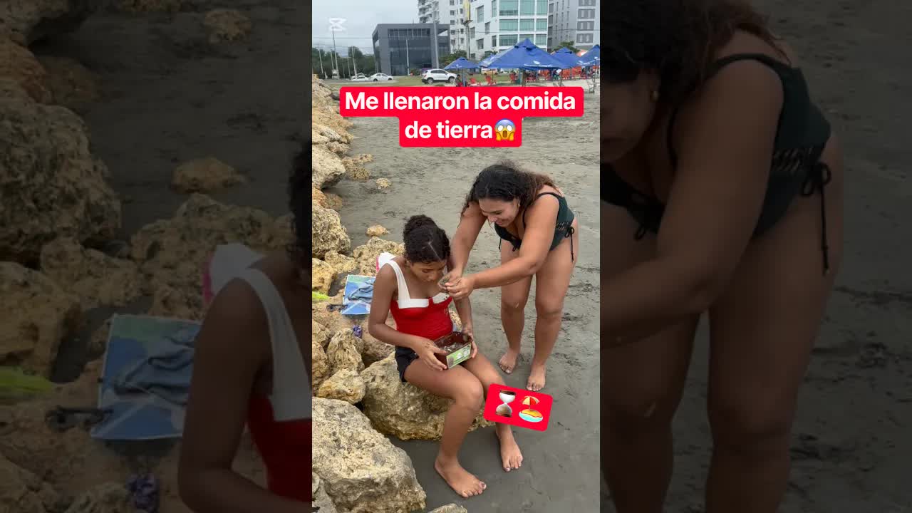 Mi mamá echó tierra en mi comida