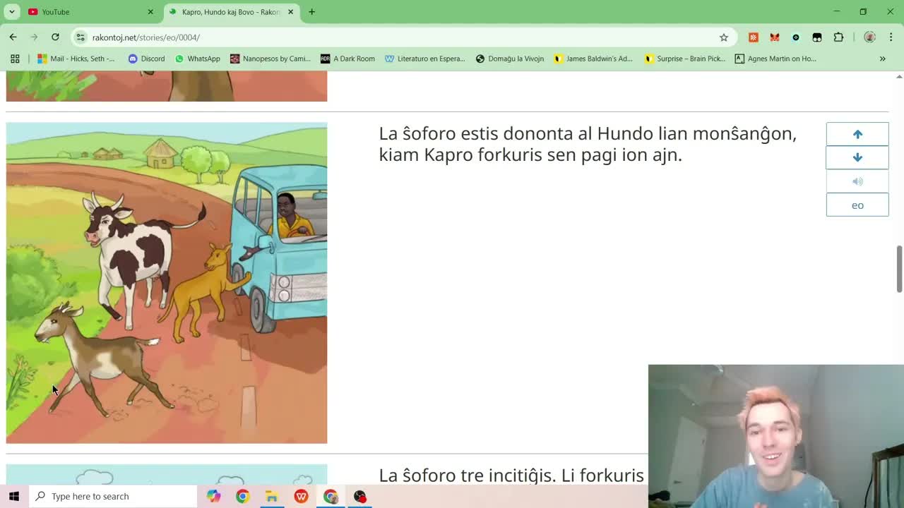 Kapro, hundo kaj bovo: Rakonto pri amikoj