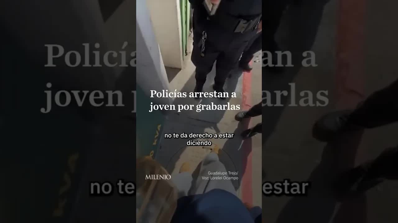 Detienen a creadora por grabar a policías en Hidalgo