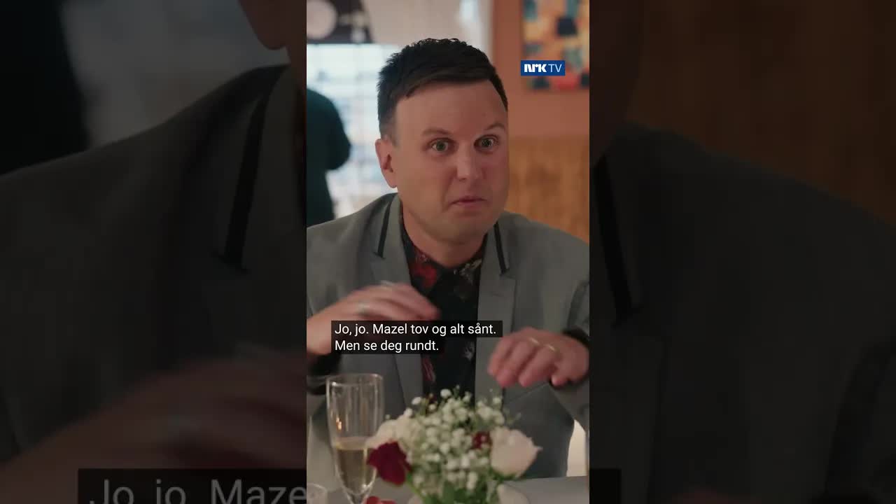 Komisk kommentar om bryllup og deodorant