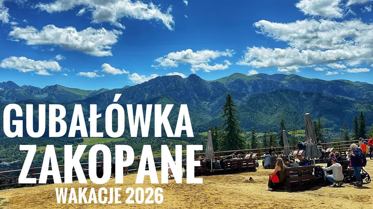 Spacer na Gubałówce w chłodny lipiec