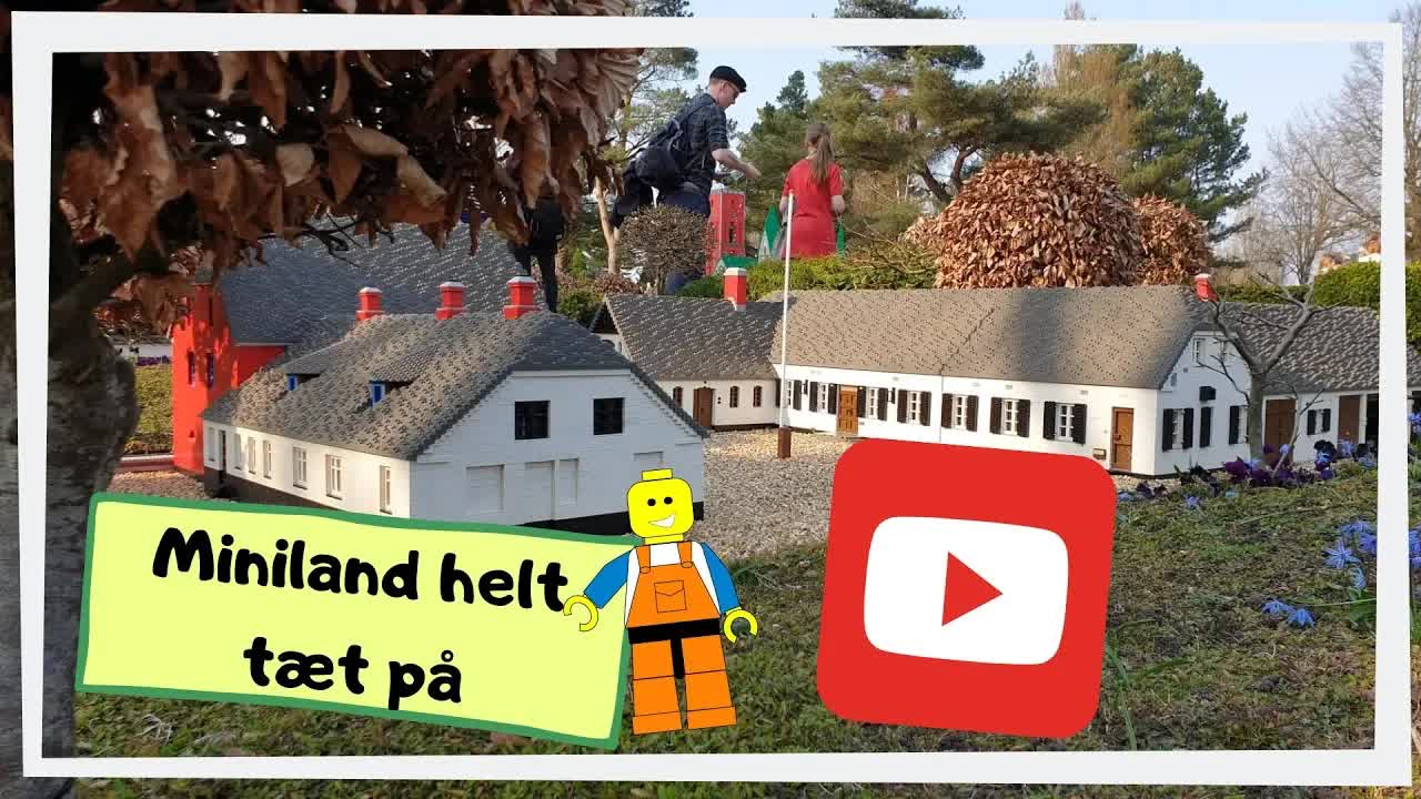 Miniland helt tæt på i Legoland