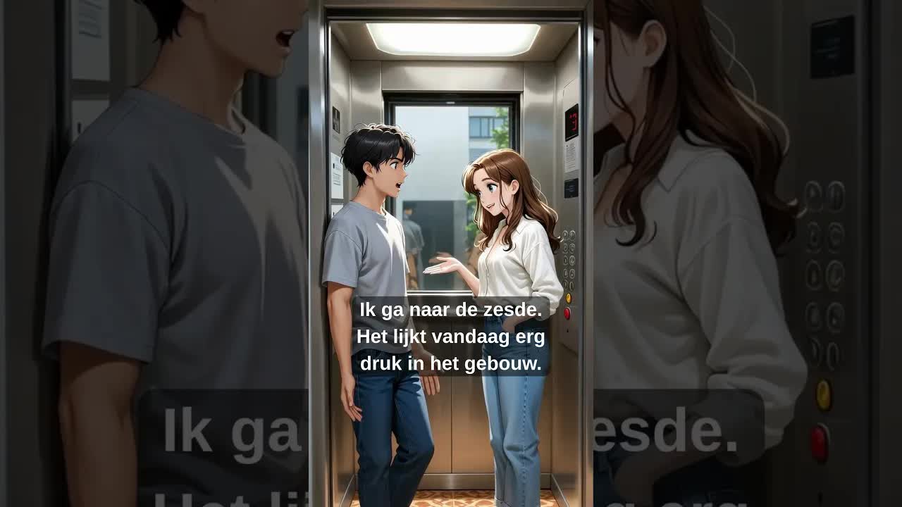 Gesprek in de lift: kleine gesprekken op het werk
