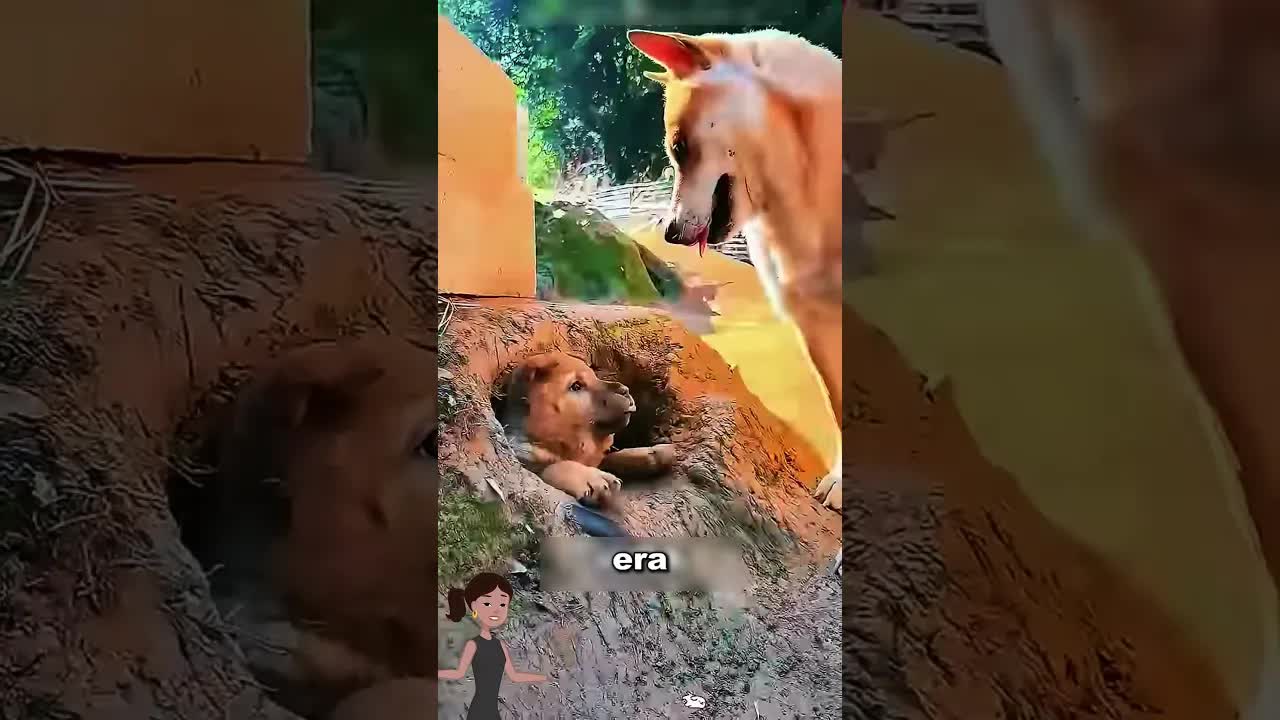 Cum un câine a învățat să aibă încredere într-un bărbat