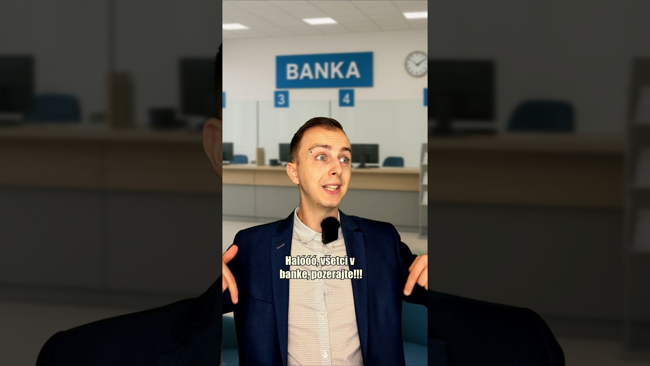 Chlapec a nebezpečná stávka v banke