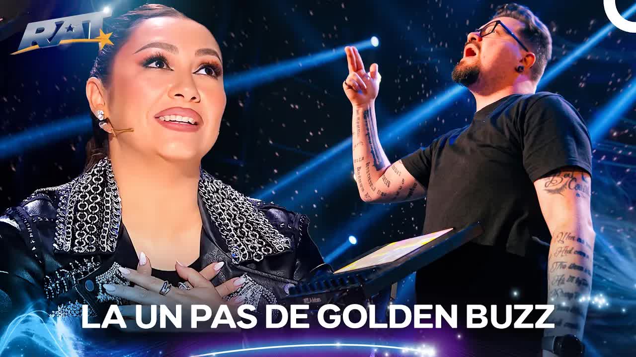 Un producător creează un hit live la România au talent
