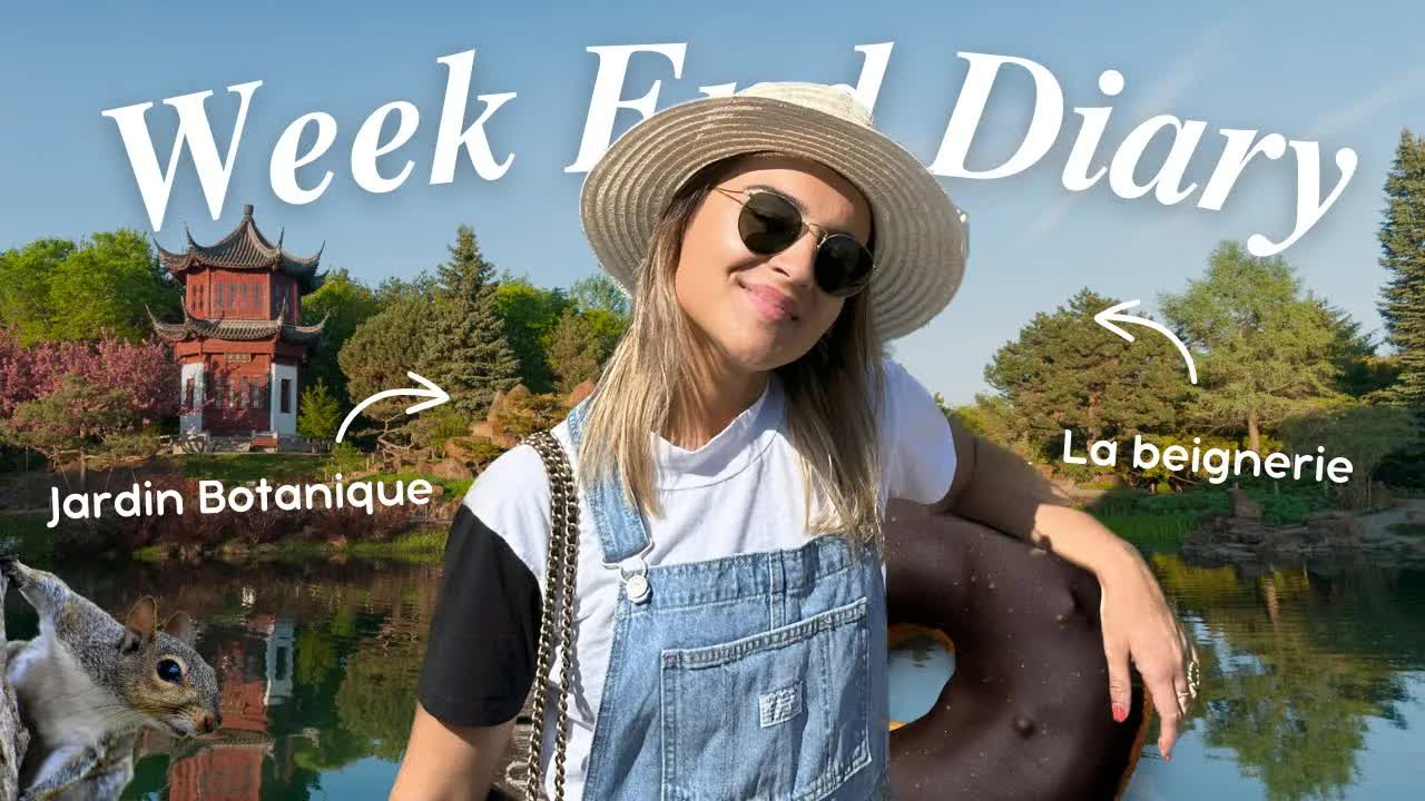 Balade à Montréal : jardin et beignets