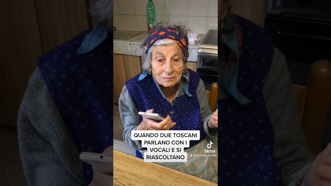 Due Toscani e i loro messaggi vocali