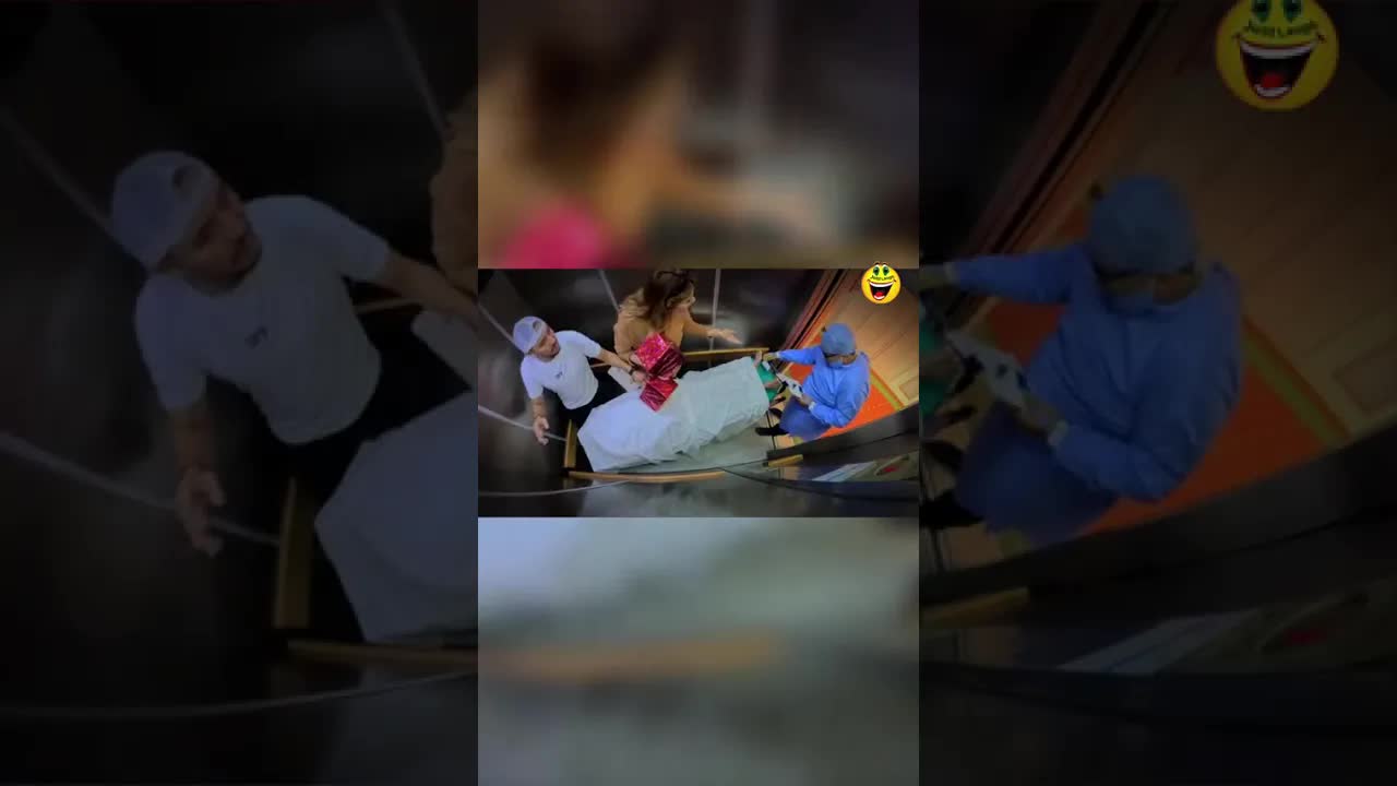 مقلب الكاميرا الخفية في المصعد