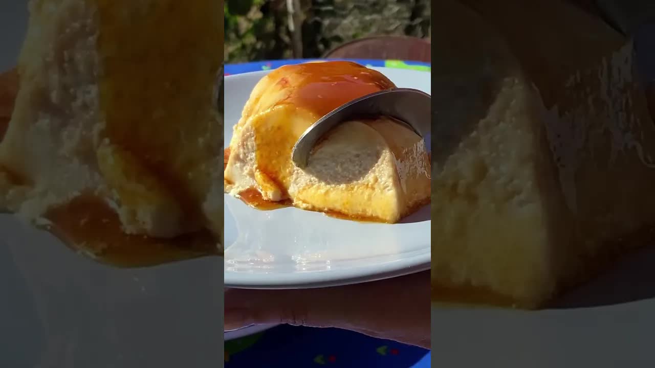 Pudim de bolacha maria sem forno
