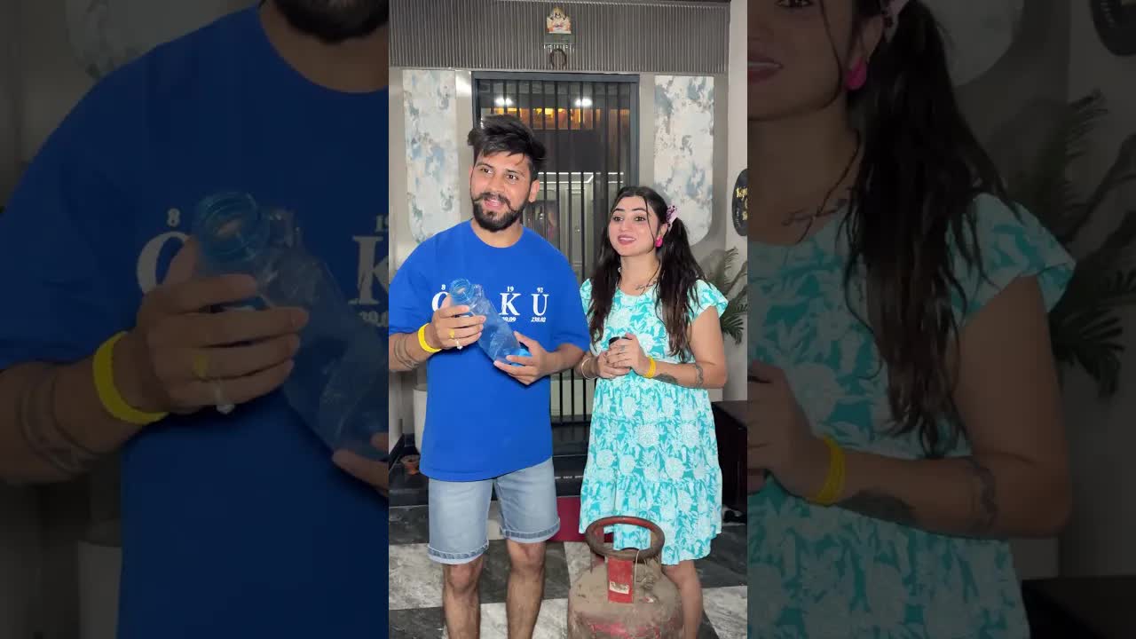 गोलू का पानी पीने का मज़ाक