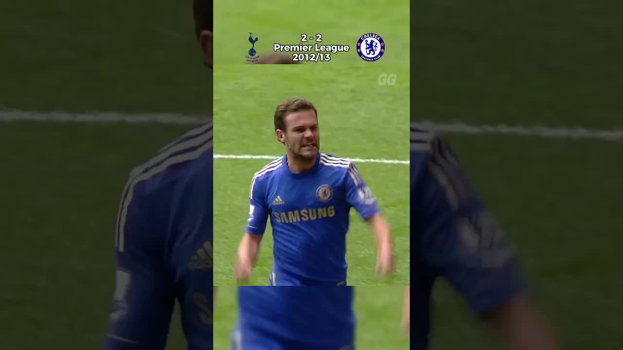Chelsea’s comeback win at Tottenham in 2012